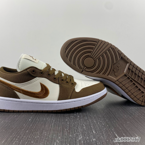 AJ 1 Low Light Olive Shoes Sneakers – nk0002367