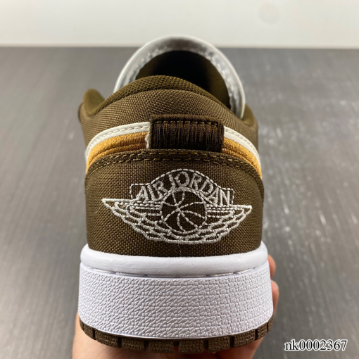 AJ 1 Low Light Olive Shoes Sneakers – nk0002367