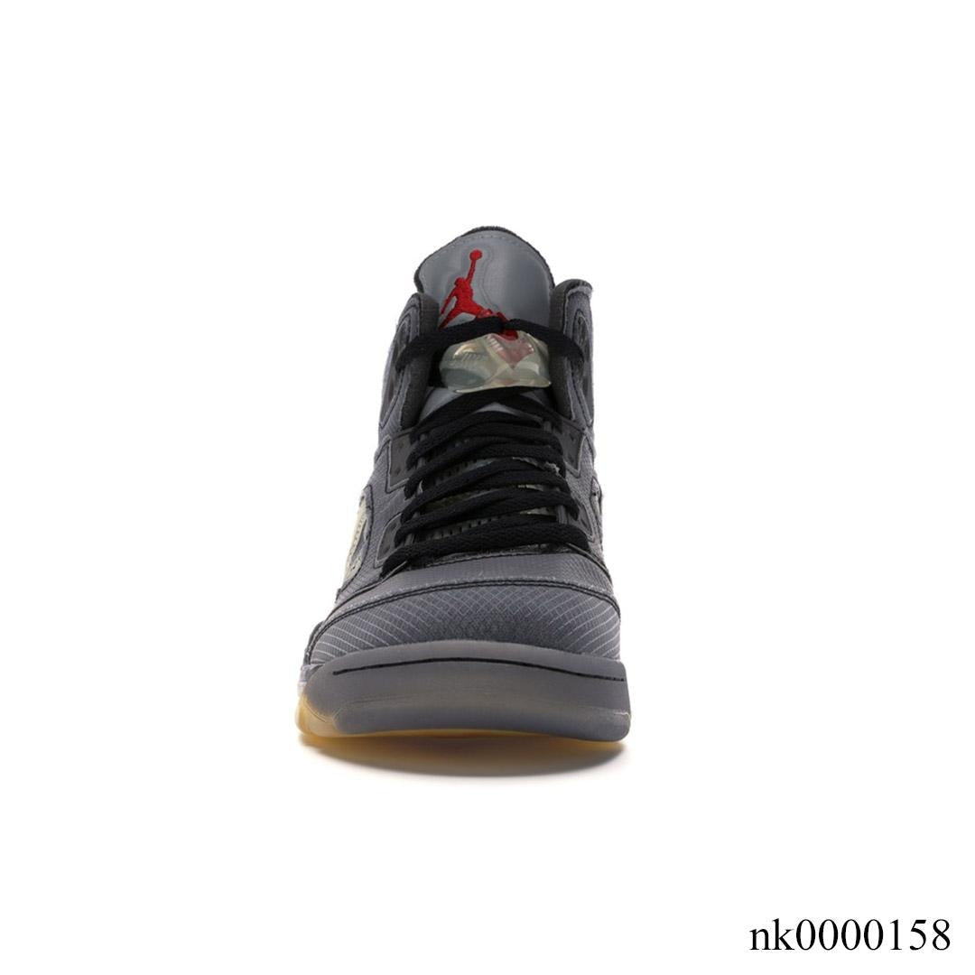 AJ 5 Retro OW Black Shoes Sneakers – nk0000158