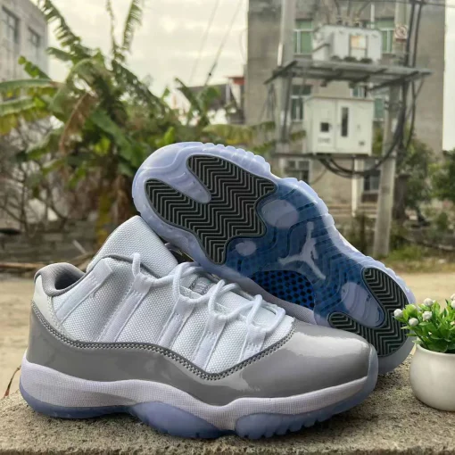 AJ 11 Low Cement Grey Shoes Sneakers - nk0002608 - Image 7