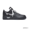 OW x AF 1 Low Dark Grey Shoes Sneakers – nk0002614