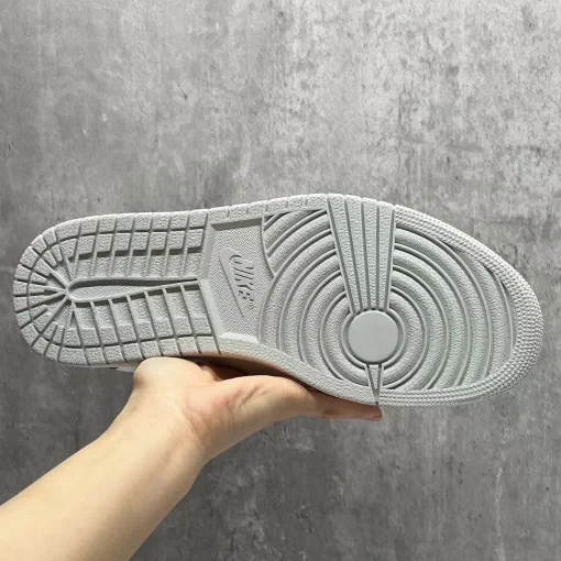 OW x AJ 1 High White Shoes Sneakers – nk0002621 - Image 13