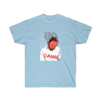 Kendrick Damn Men T-Shirt - Light Blue, L