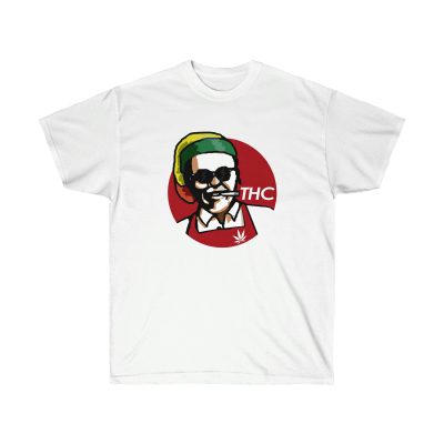 THC Red King Men T-Shirt - White, L