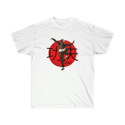 Kendrick Kung Fu Men T-Shirt - White, L
