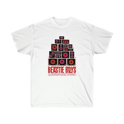 Beasite Boys Quadraphonic Stereo Men T-Shirt - White, L