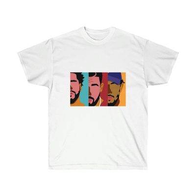 Three Kings Art Hip Hop Men T-Shirt - White, L