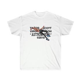 Travis Scott Virgil Abloh Astroworld Men T-Shirt