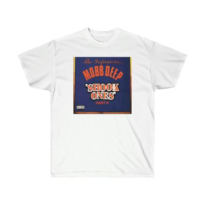 M Deep Shook Ones P II Men T-Shirt - White, L