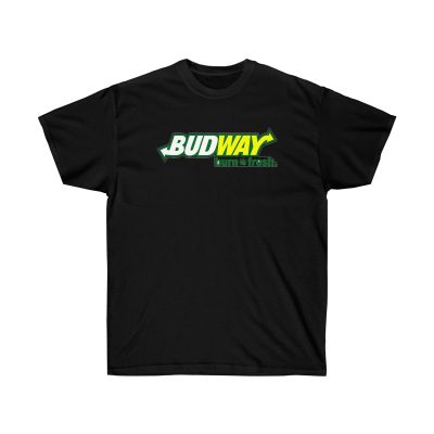 Budway Burn Fresh White Men T-Shirt - Black, L