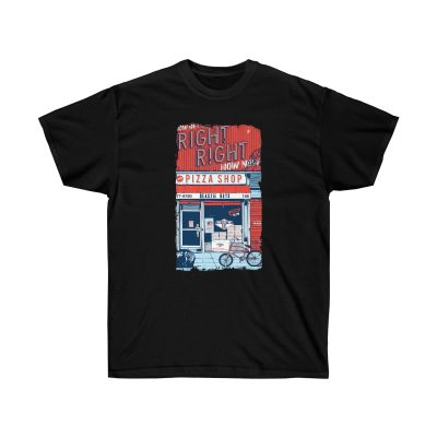Beasite Boys Pizza Shop Men T-Shirt - Black, L