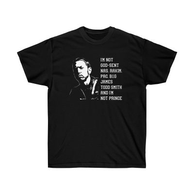 I'm Not God Not Prince Men T-Shirt - Black, L