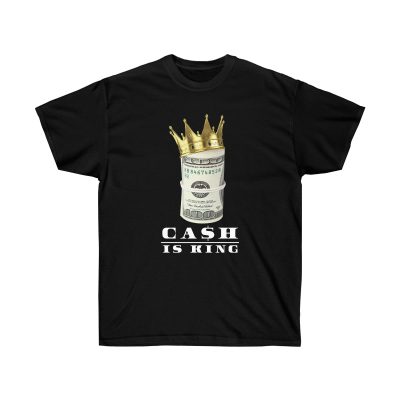 Cash Is King Men T-Shirt - Black, L
