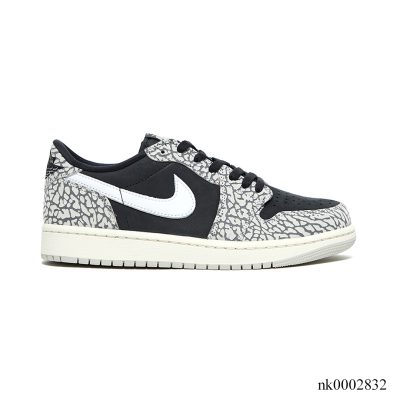 AJ 1 Retro Low OG Black Cement Shoes Sneakers - nk0002832