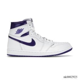 AJ 1 Retro High Court Purple Shoes Sneakers - nk0002925