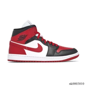 AJ 1 Mid Alternate Bred Toe Shoes Sneakers - nk0003010
