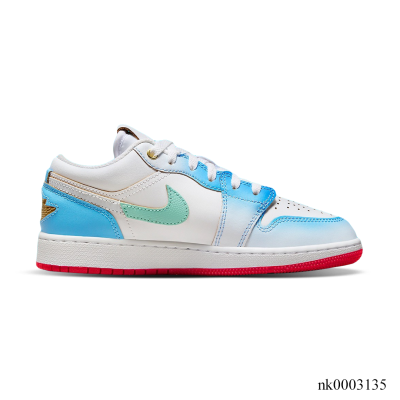 AJ 1 Low SE Blue Gradient Shoes Sneakers - nk0003135