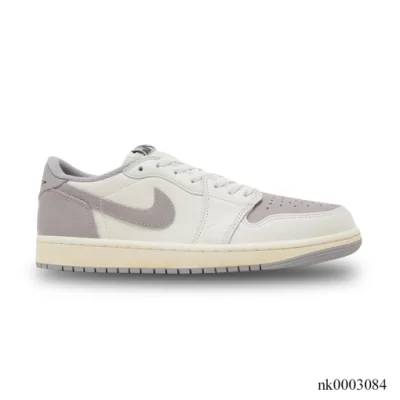 AJ 1 Low OG Atmosphere Grey Shoes Sneakers - nk0003084