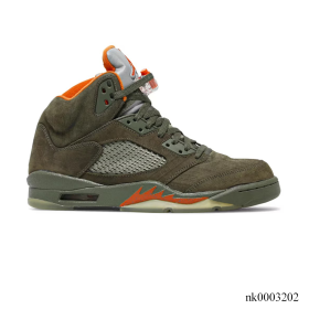 AJ 5 Olive Shoes Sneakers - nk0003202