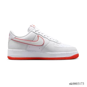 AF 1 Low White Picante Red Shoes Sneakers - nk0003173
