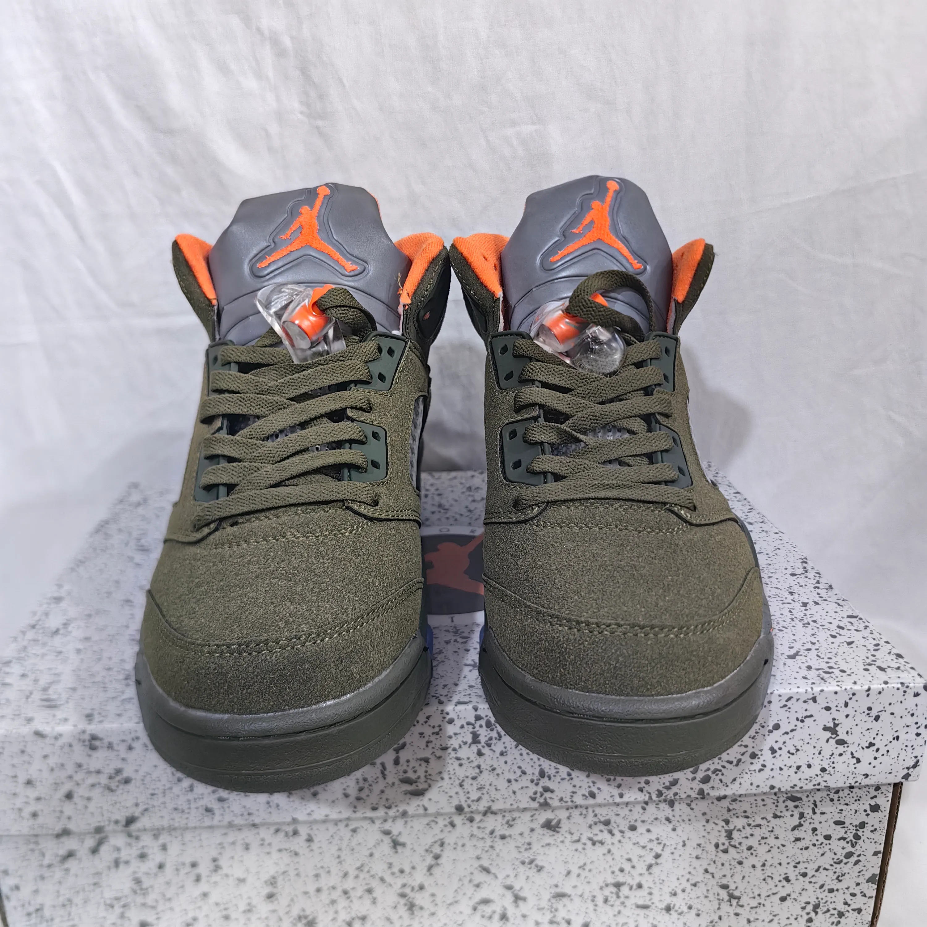 AJ 5 Olive Shoes Sneakers - nk0003202 - Image 11
