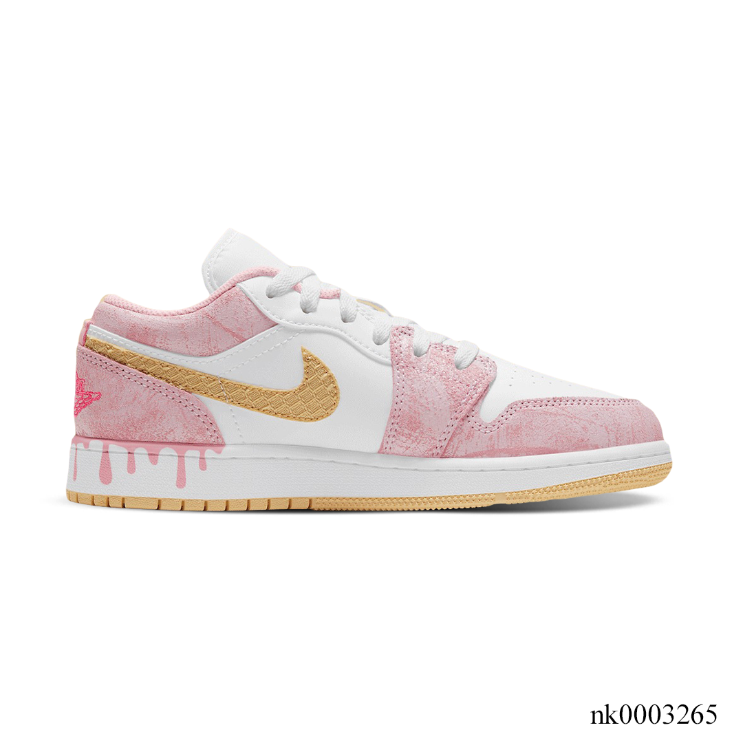 AJ 1 Low Paint Drip Shoes Sneakers – nk0003265