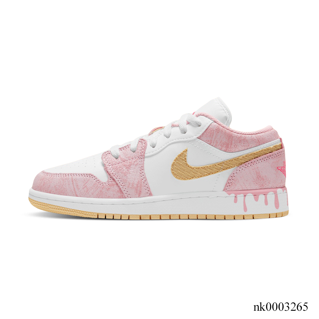 AJ 1 Low Paint Drip Shoes Sneakers – nk0003265