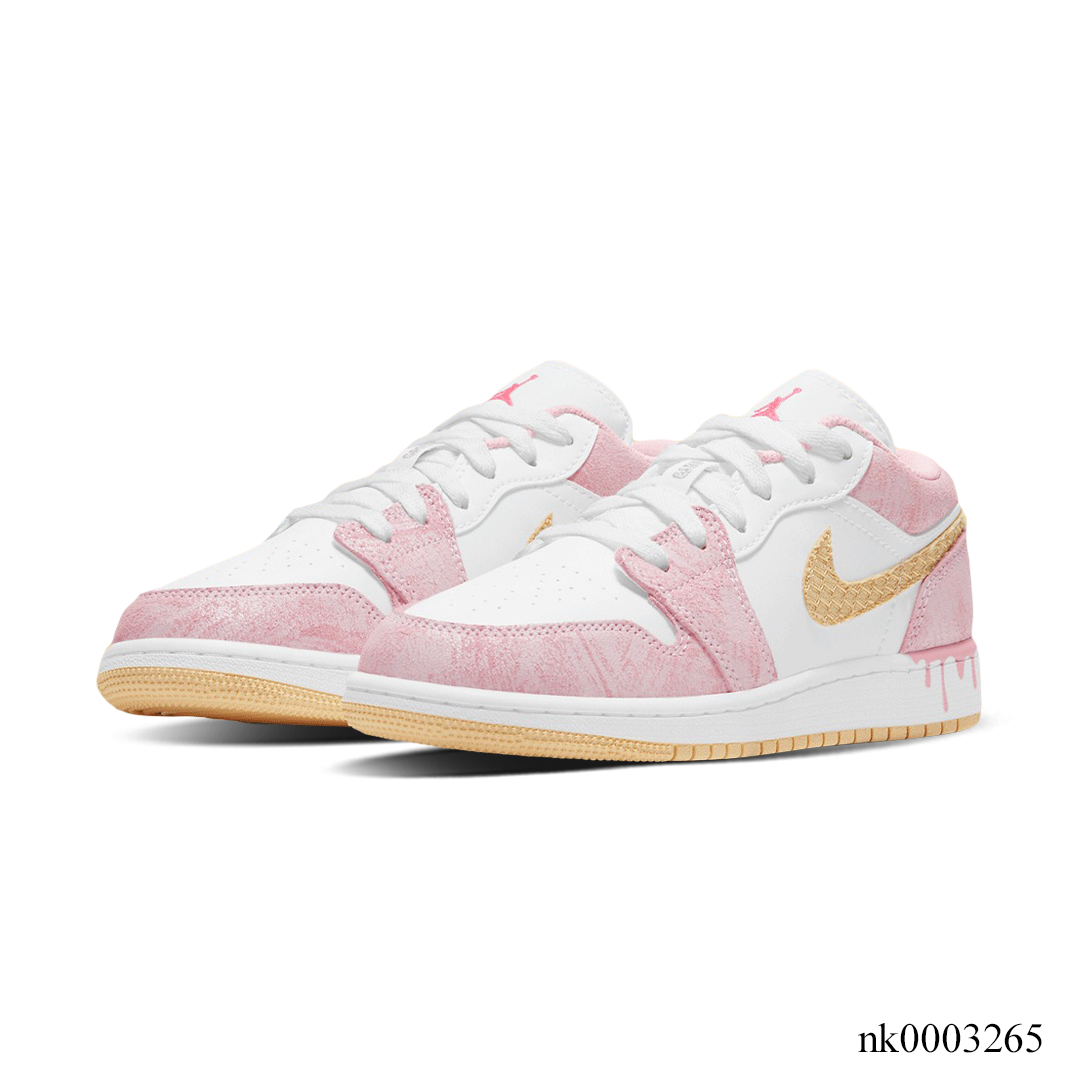 AJ 1 Low Paint Drip Shoes Sneakers – nk0003265