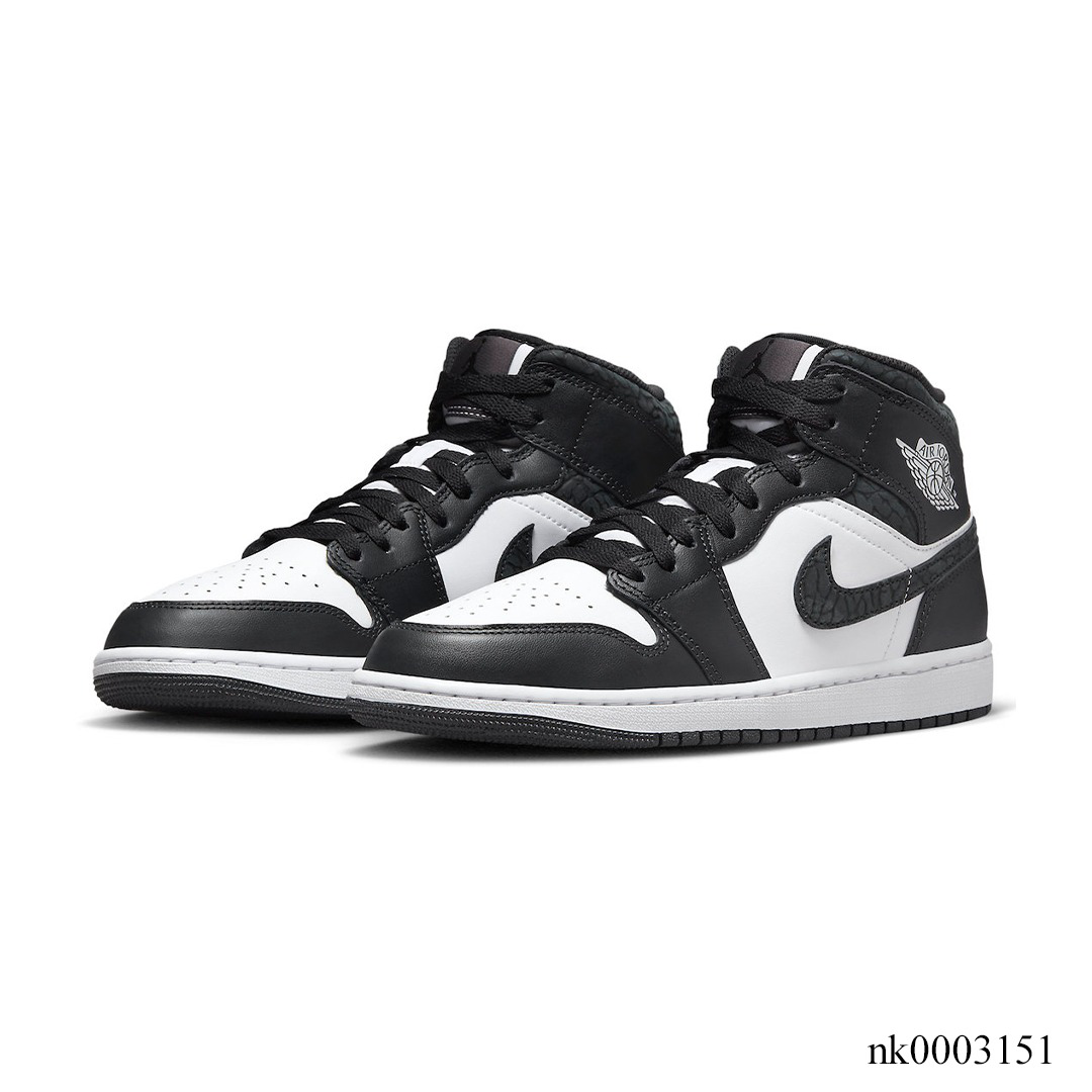 AJ 1 Mid SE Panda Elephant Shoes Sneakers – nk0003151