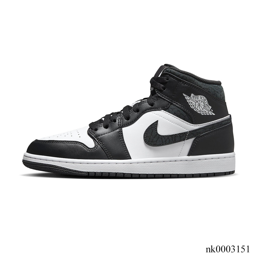 AJ 1 Mid SE Panda Elephant Shoes Sneakers – nk0003151