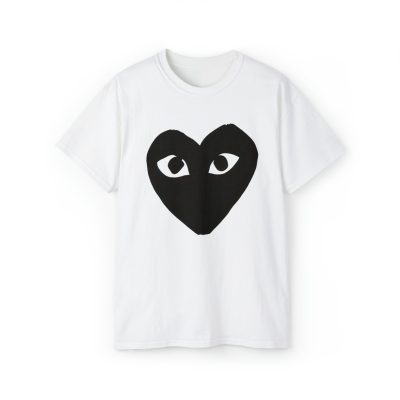 Comme des Garcons Play Black Heart T-Shirt - White, L