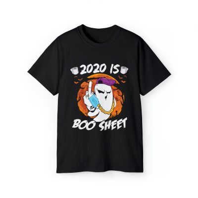 2020 Is Boo Sheet T-Shirt - Black, L