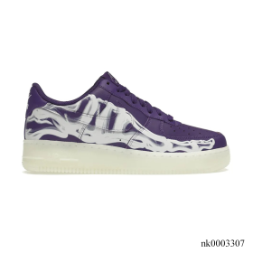 AF 1 Low Purple Skeleton Halloween Shoes Sneakers – nk0003307