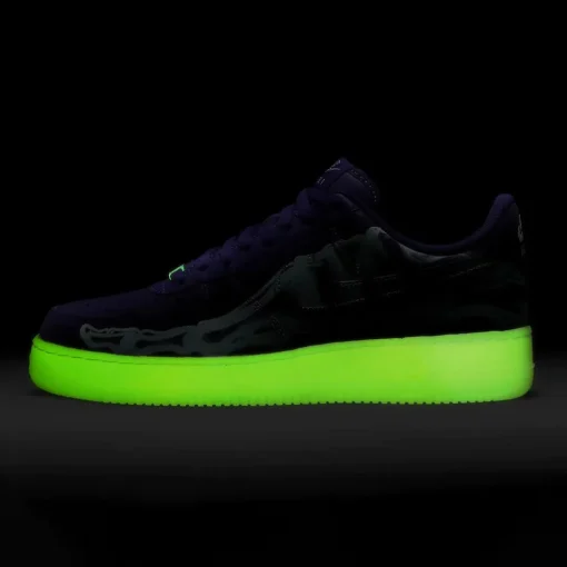 AF 1 Low Purple Skeleton Halloween Shoes Sneakers – nk0003307 - Image 2