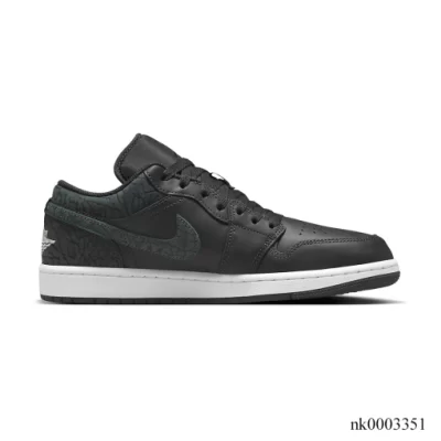AJ 1 Low SE Black Elephant Shoes Sneakers - nk0003351