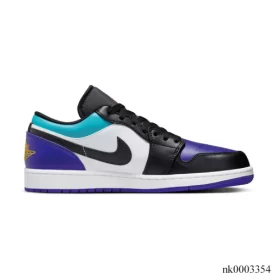 AJ 1 Low Court Purple Tropical Twist Shoes Sneakers - nk0003354