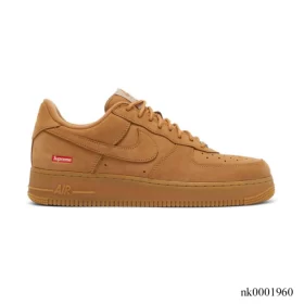 AF 1 Low SP Supreme Wheat Shoes Sneakers - nk0001960
