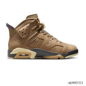 AJ 6 GORE-TEX Brown Kelp Shoes Sneakers - nk0003321