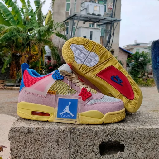 AJ 4 x Union Guava Ice Shoes Sneakers - nk0001323 - Image 6