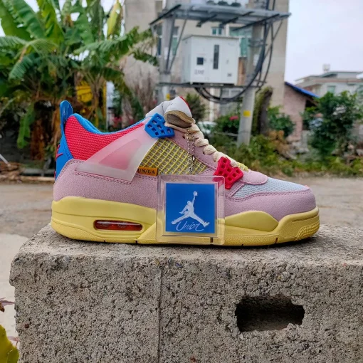 AJ 4 x Union Guava Ice Shoes Sneakers - nk0001323 - Image 7