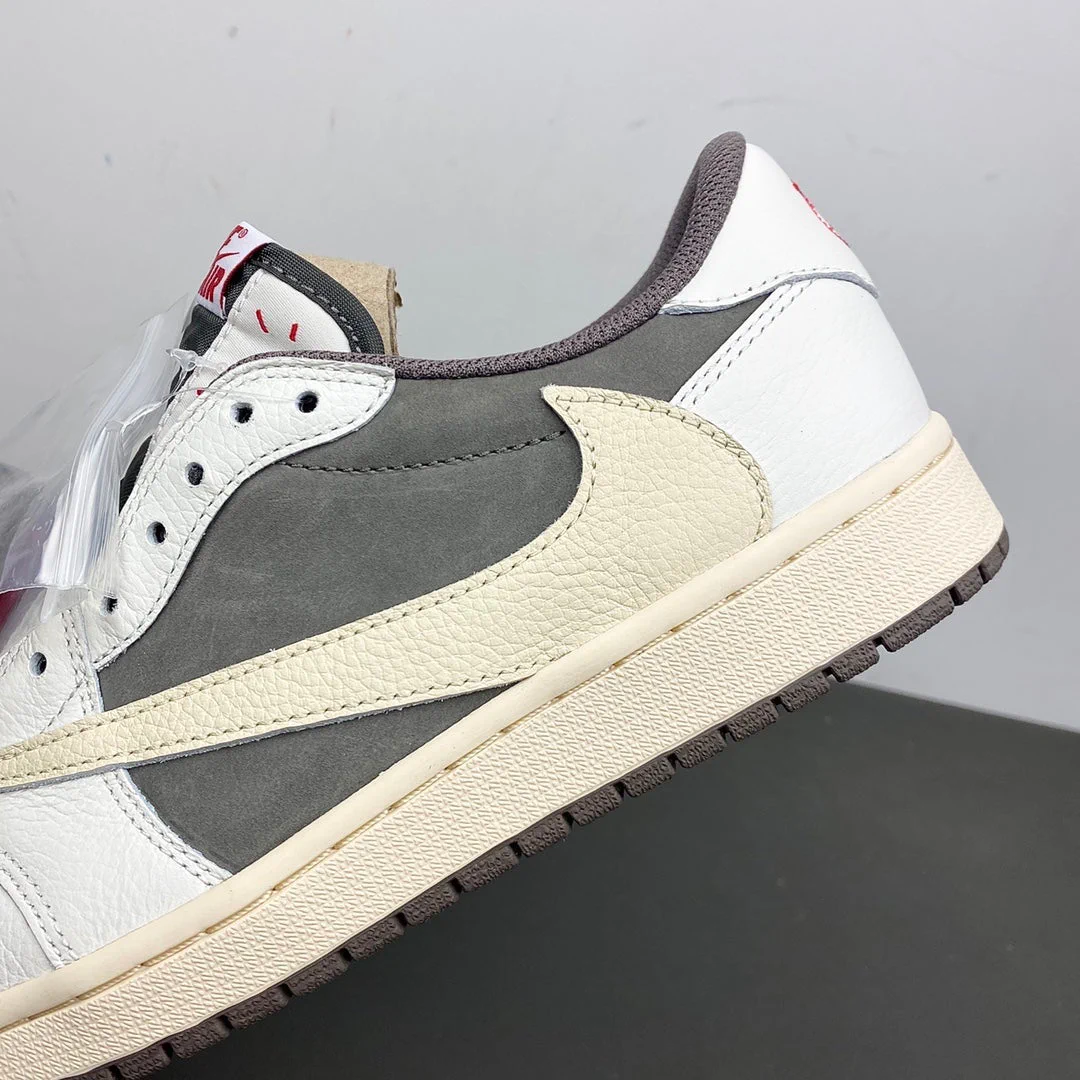 Travis Scott x AJ 1 Low OG Reverse Mocha Shoes Sneakers - nk0001819 - Image 9