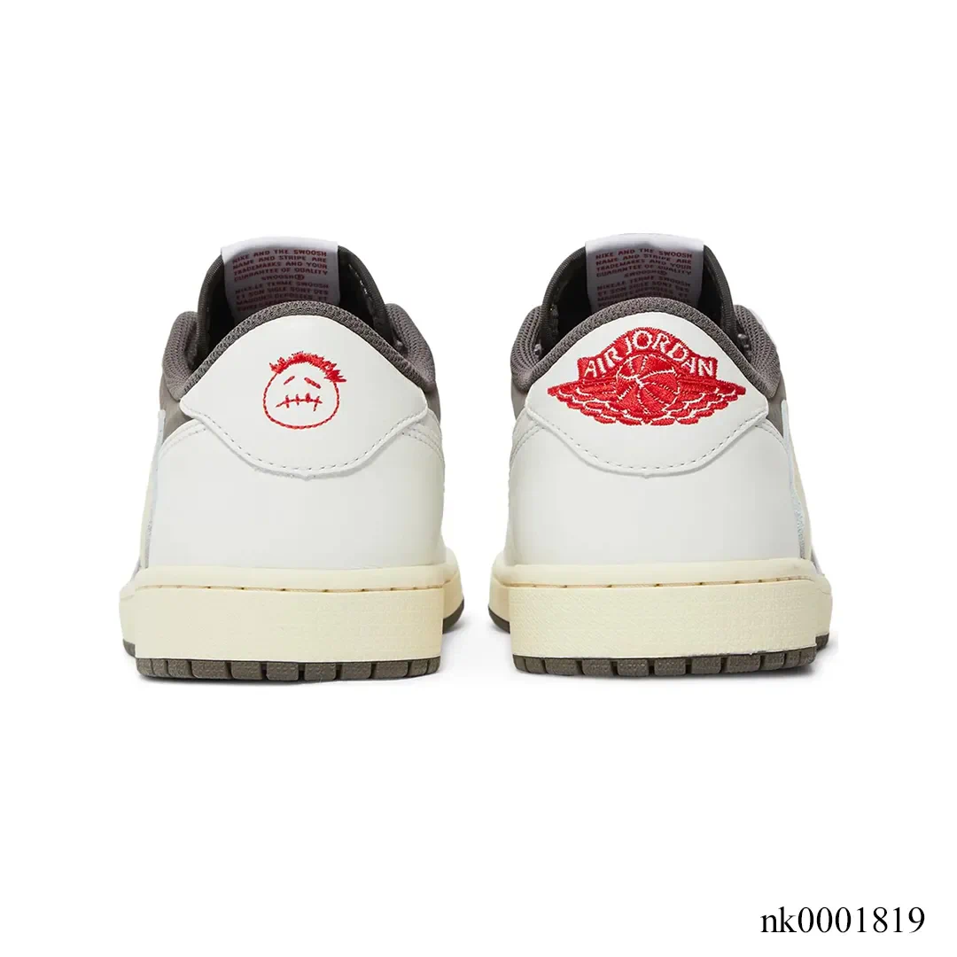 Travis Scott x AJ 1 Low OG Reverse Mocha Shoes Sneakers - nk0001819 - Image 4