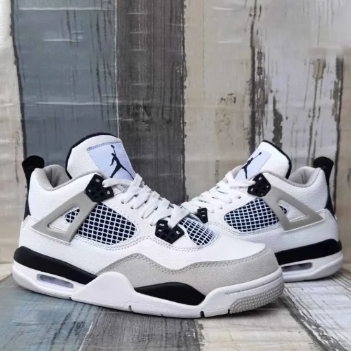 AJ 4 Military Black Shoes Sneakers - nk0001954 - Image 10