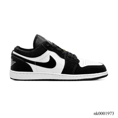 AJ 1 Low Black White Shoes Sneakers – nk0001973