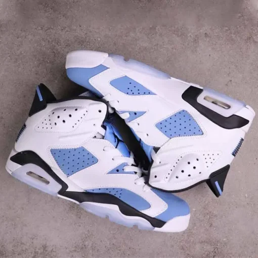 AJ 6 Retro UNC White Shoes Sneakers - nk0002320 - Image 7