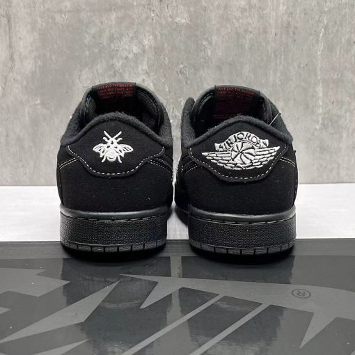 Travis Scott x AJ 1 Low Black Phantom Shoes Sneakers - nk0002354 - Image 6