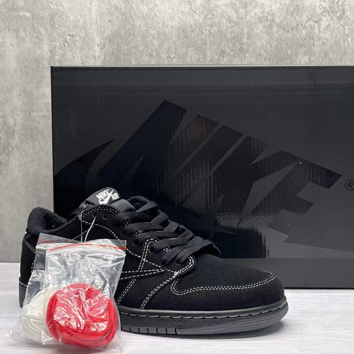 Travis Scott x AJ 1 Low Black Phantom Shoes Sneakers - nk0002354 - Image 8
