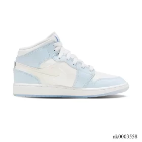 AJ 1 Mid SE Glitter Swoosh Shoes Sneakers - nk0003558