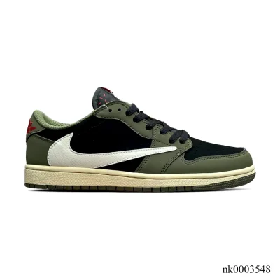 Travis Scott x AJ 1 Low OG Black Olive Shoes Sneakers – nk0003548