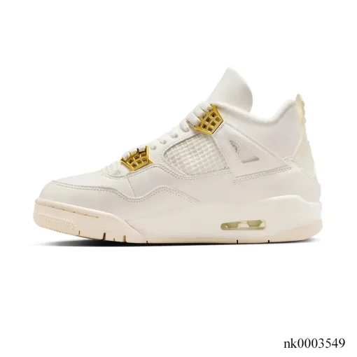 AJ 4 Sail Metallic Gold Shoes Sneakers - nk0003549 - Image 2
